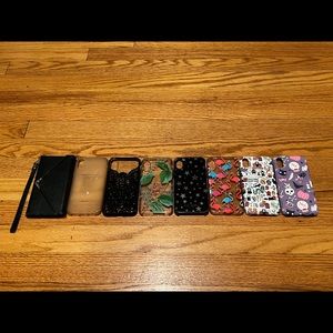 iPhone X 10 Cases - wallet, Kate Spade, Harry Potter, Halloween, flamingos!